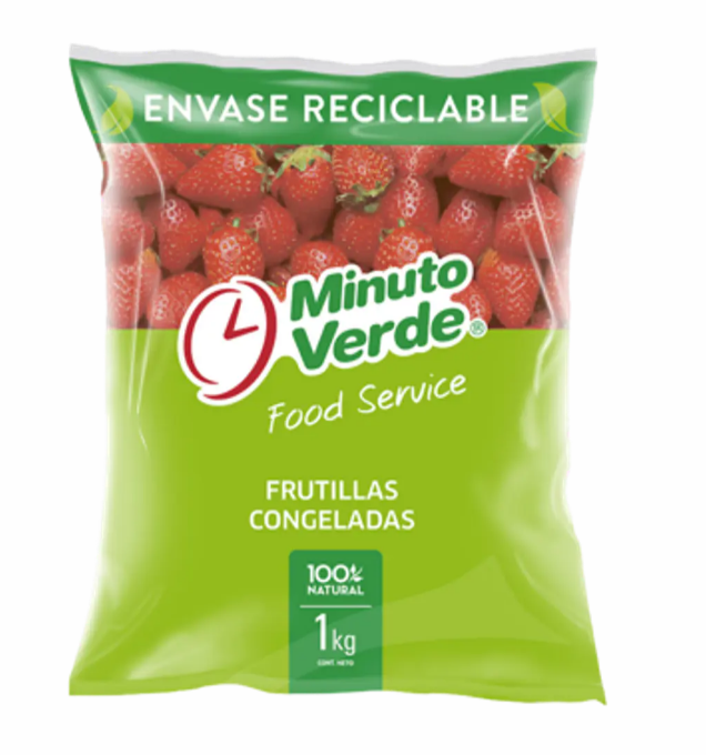 Frutilla entera Minuto Verde 1kg