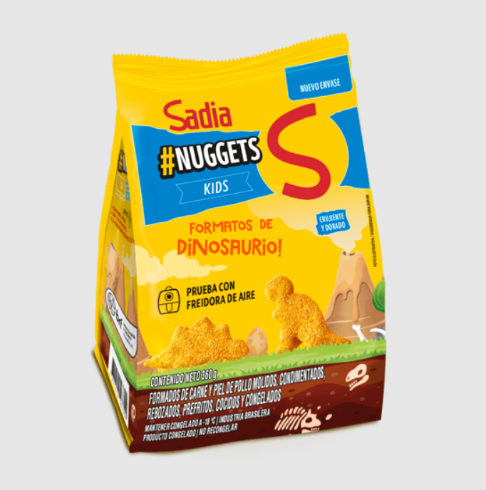 Nuggets de pollo Kids Sadia 360g